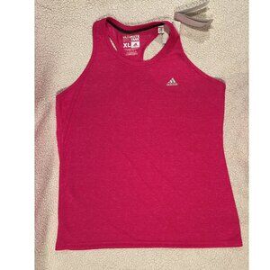 Hot Pink Adidas Ultimate Tank with Climalite - Women's XL